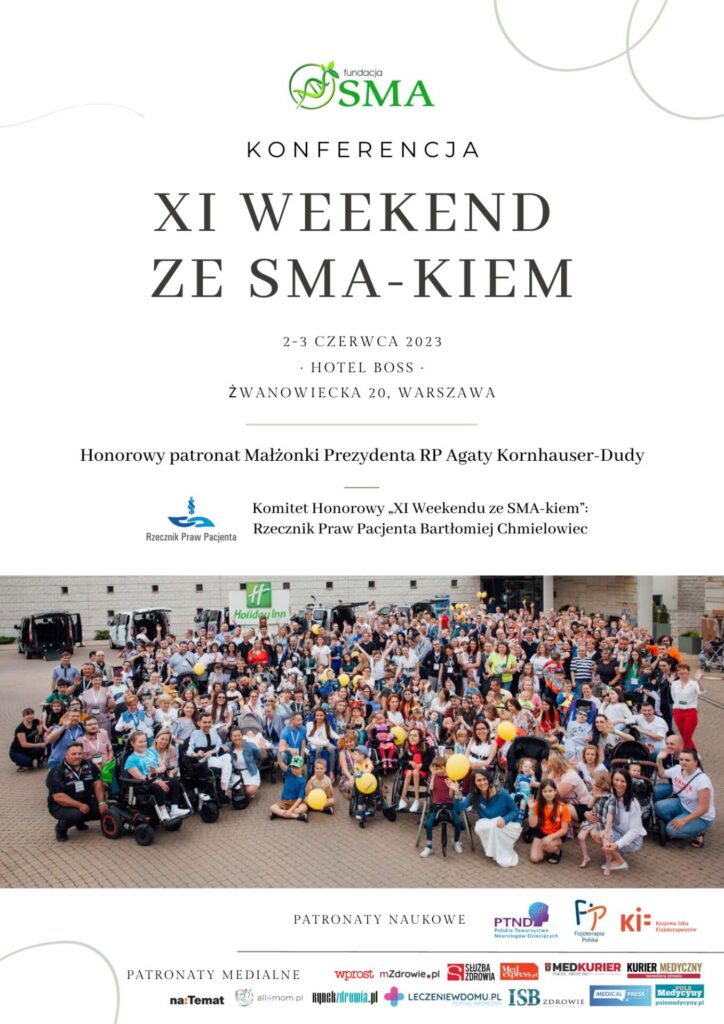 Grafika duża A4 XI Weekend ze SMA-kiem