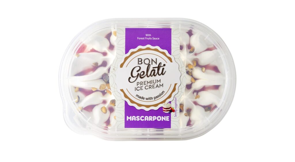 Lidl Polska_ Bon Gelati Lody familijne z polewa mascarpone 900ml