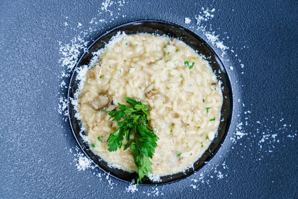 Risotto z pieczonym kalafiorem