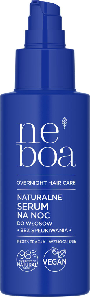 Naturalne serum na noc Overnight Hair Care 32,99 zł / 100 ml