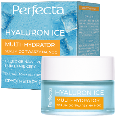 HYALURON ICE Multi-Hydrator Serum do twarzy na noc,