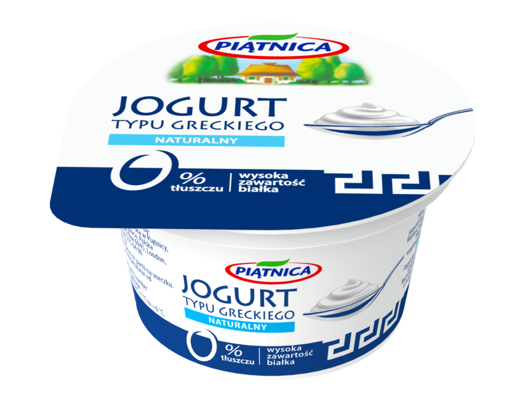 Jogurt typu greckiego 0 % tłuszczu OSM Piątnica