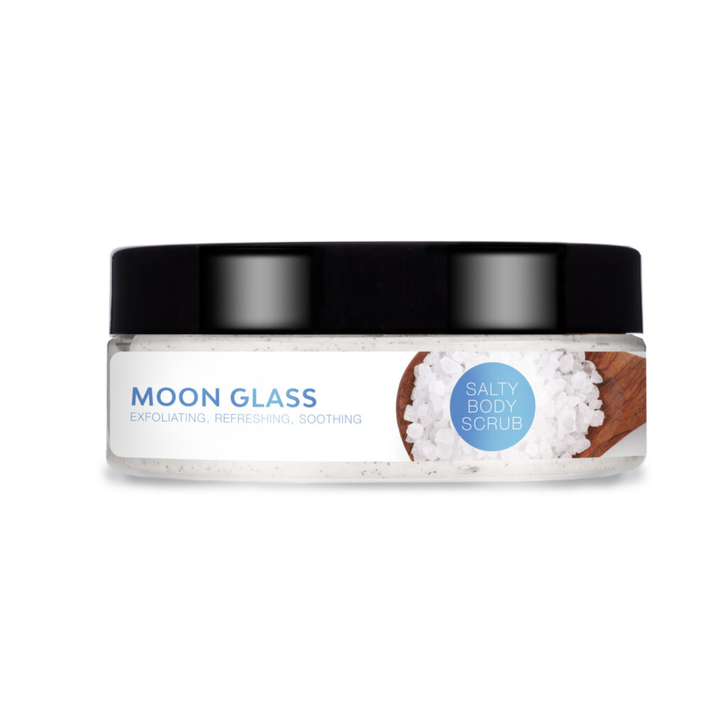 Yasumi Moon Glass - solny peeling do ciała i stóp