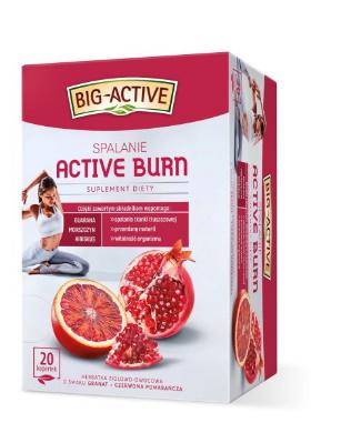 Dla aktywnych – Big-Active Active Burn o smaku granat + czerwona pomarańcza