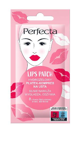 PERFECTA LIPS PATCH Hydrożelowy płatek-kompres na usta