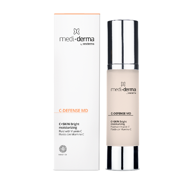 Mediderma C - DEFENCE MD C+ SKIN Bright Fluid krem żel rozświetlający,