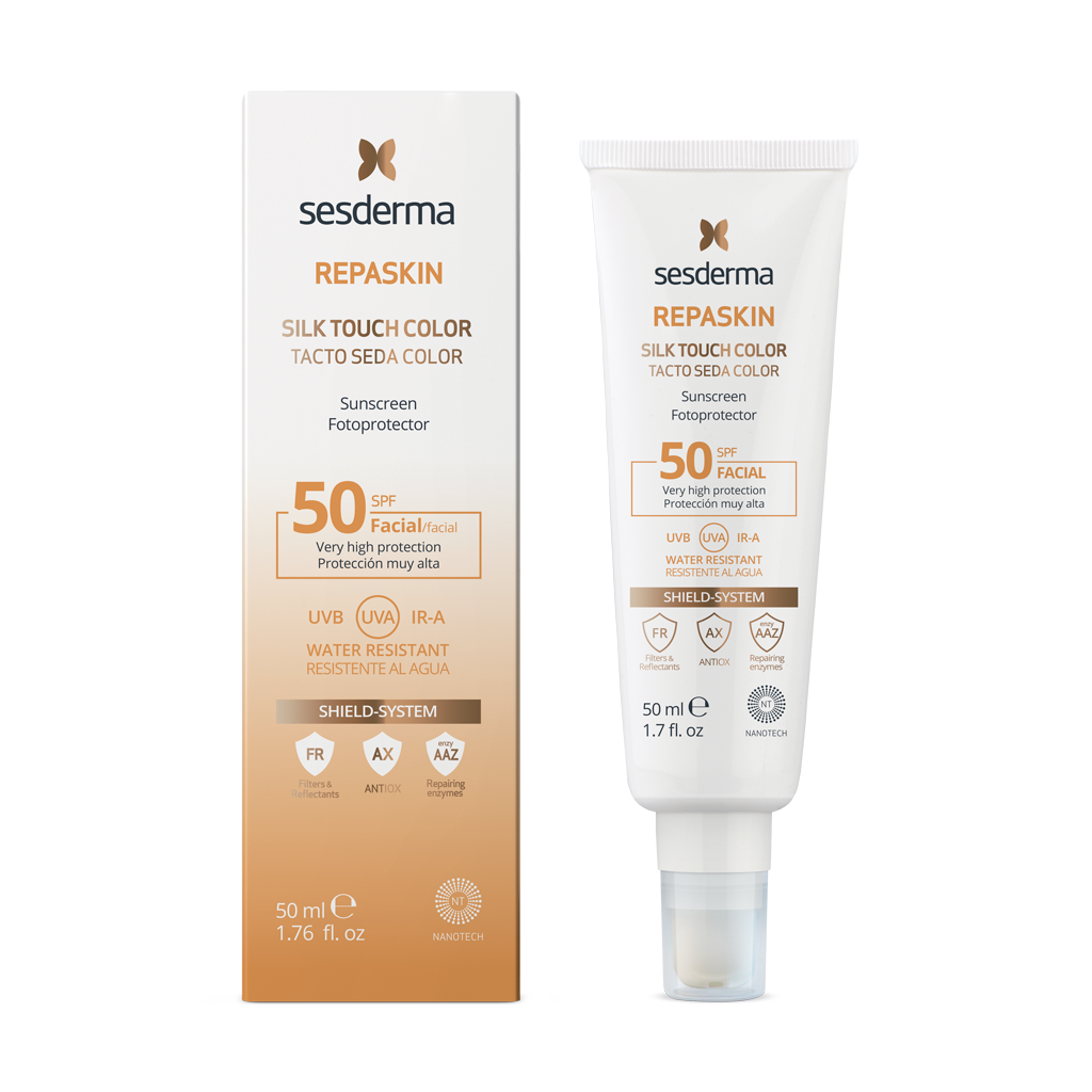 SESDERMA REPASKIN Silk Touch Color Fotoprotector SPF 50