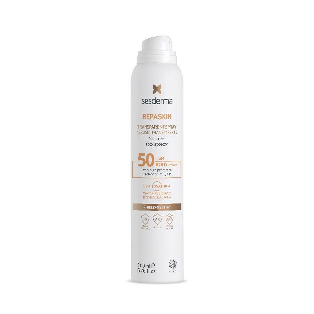 Sesderma REPASKIN TRANSPARENT SPRAY FOTOPROTECTOR SPF 50+