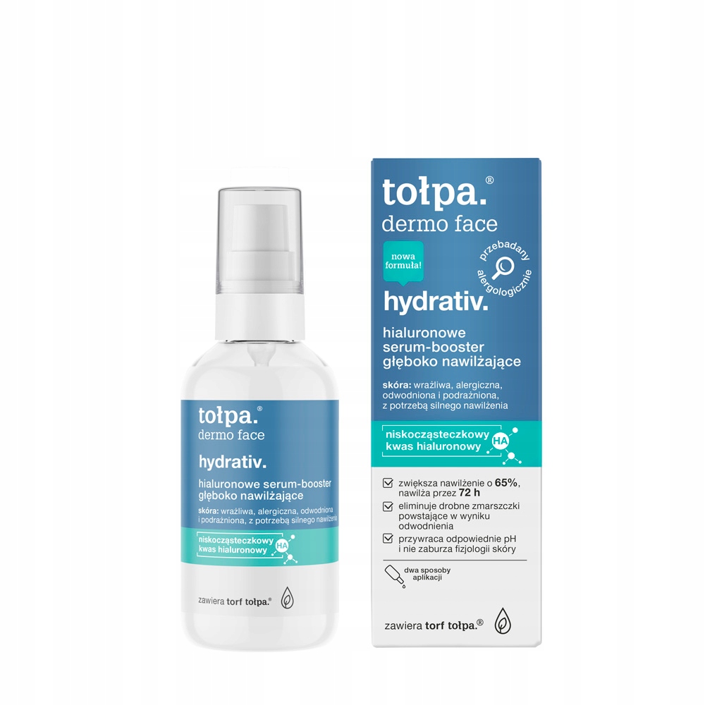 tołpa® dermo face hydrativ. hialuronowe serum-booster głęboko nawilżające