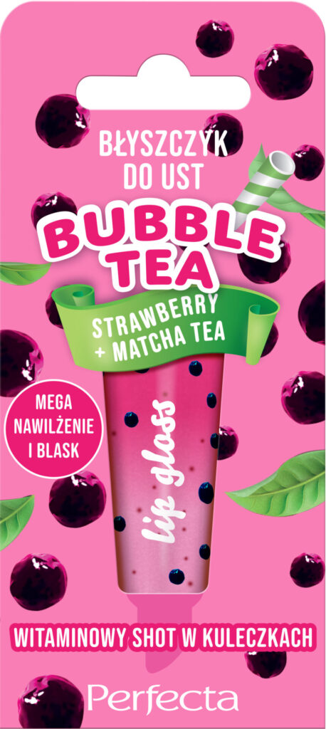 Błyszczyk do ust Strawberry + Matcha Tea