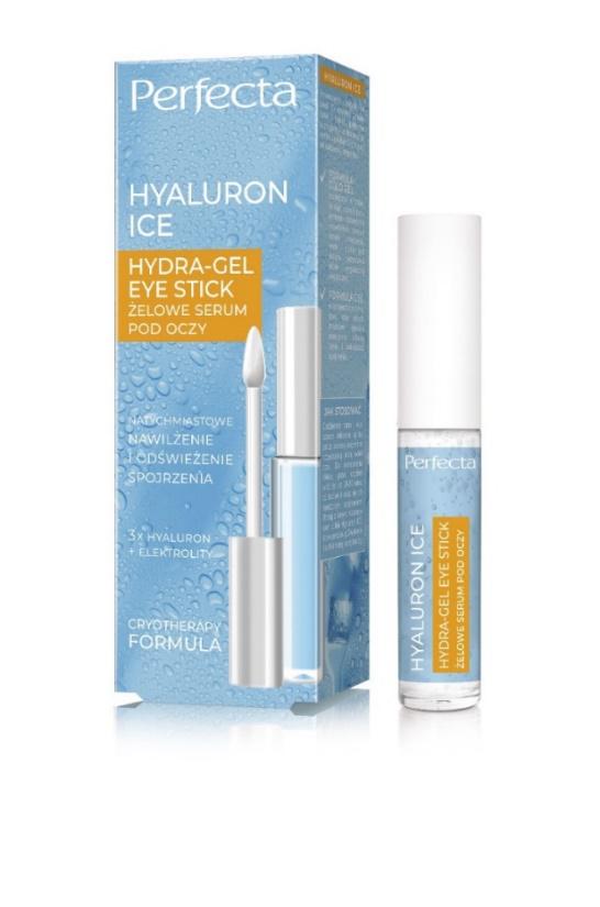 PERFECTA HYALURON ICE HYDRA-GEL EYE STICK Żelowe serum pod oczy