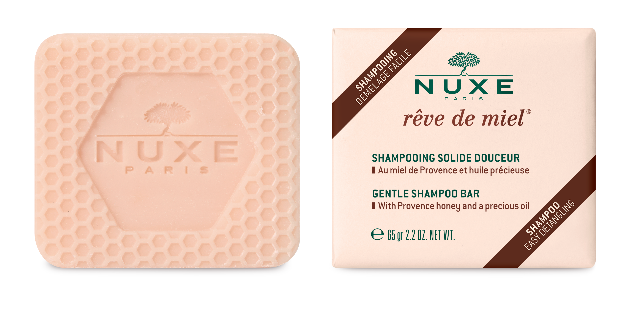 NUXE RÊVE DE MIEL® Delikatny szampon w kostce, 58 zł/65 g