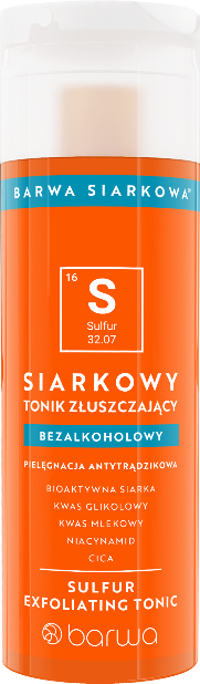 BARWA Siarkowa® Siarkowy Tonik Złuszczający, 22,99 zł/180 ml