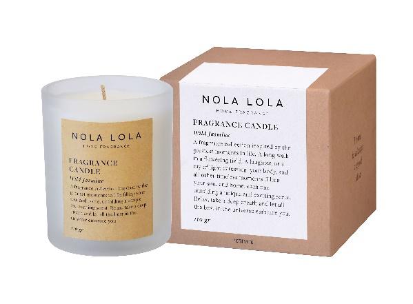 NOLA LOLA Świeczka Wild Jasmine 110 g/39,99 zł (dostępne w Super-Pharm i na superpharm.pl)