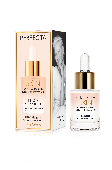 PERFECTA SKIN MAŁGORZATA KOŻUCHOWSKA Elixir pod oczy 30+/40+, 34,99 zł/15 ml