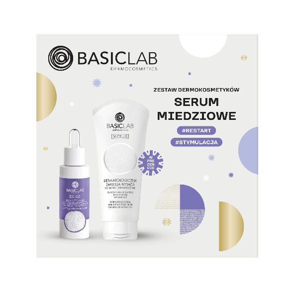 BASICLAB Dermocosmetics Serum Miedziowe Zestaw dermokosmetyków, 223,99 zł