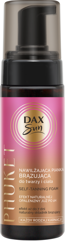 DAX SUN PHUKET Nawilżająca pianka brązująca, 24,99 zł/160 ml