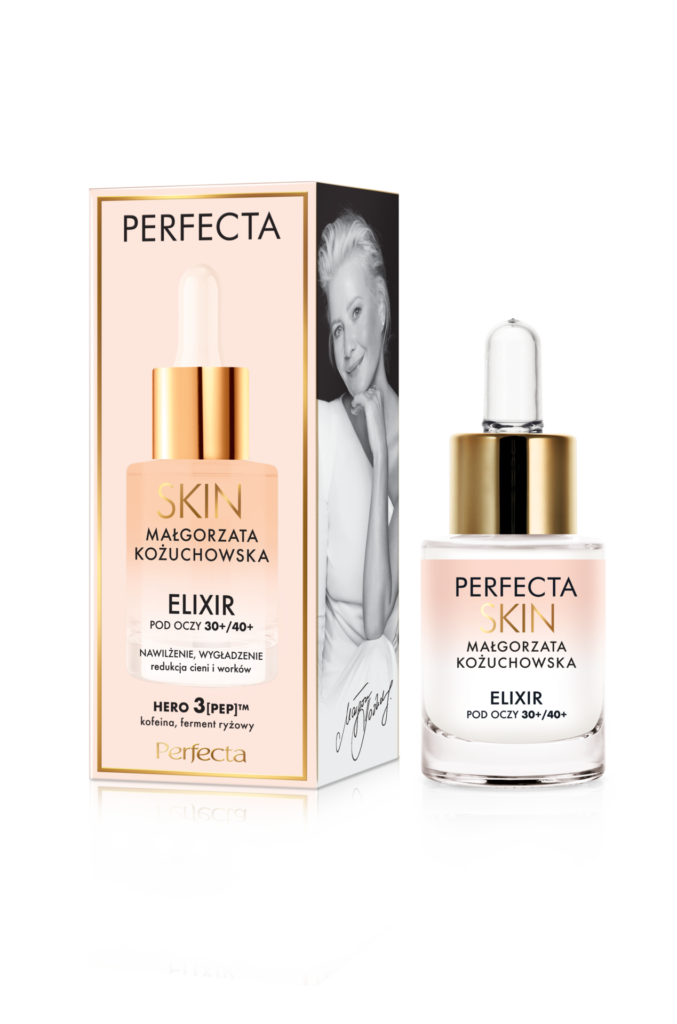 PERFECTA SKIN MAŁGORZATA KOŻUCHOWSKA Elixir pod oczy 30+/40+, 34,99 zł/15 ml