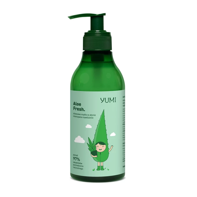 Yumi Aloe Fresh – Aloesowy żel pod prysznic (400 ml)