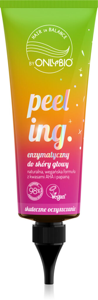 Peeling enzymatyczny do skóry głowy