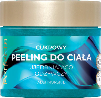 Produkt: PERFECTA SPA Cukrowy peeling do ciała ujędrniająco-odżywczy Algi Morskie 26,99 zł/350 g