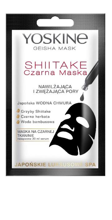 YOSKINE GEISHA MASK SHIITAKE Maska na czarnej tkaninie, 11,99 zł