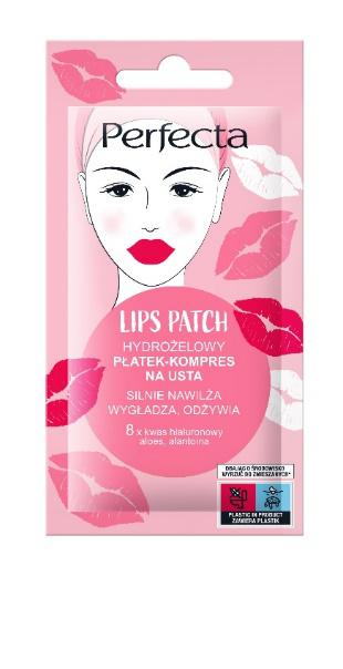 PERFECTA LIPS PATCH Hydrożelowy Płatek-Kompres na usta, 5,99 zł