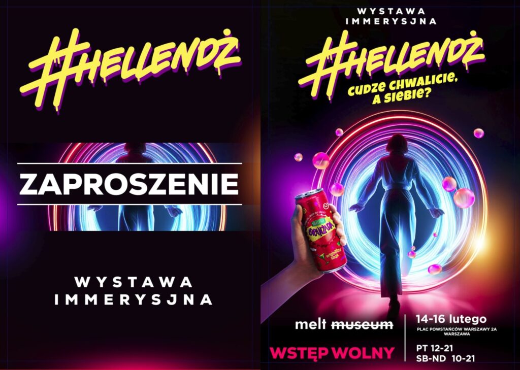 Zaproszenie wystawa immerysjna Hellendż_14-16 lutego