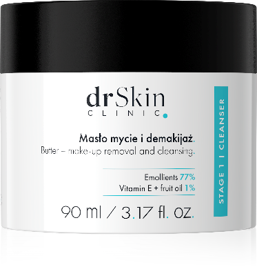 Dr Skin Clinic Masło mycie i demakijaż, 47,99 zł/90 ml, dostępne w drogeriach Super-Pharm i na superpharm.pl