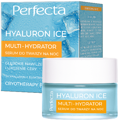 PERFECTA HYALURON ICE Multi-Hydrator Serum do twarzy na noc, 31,99 zł/50 ml