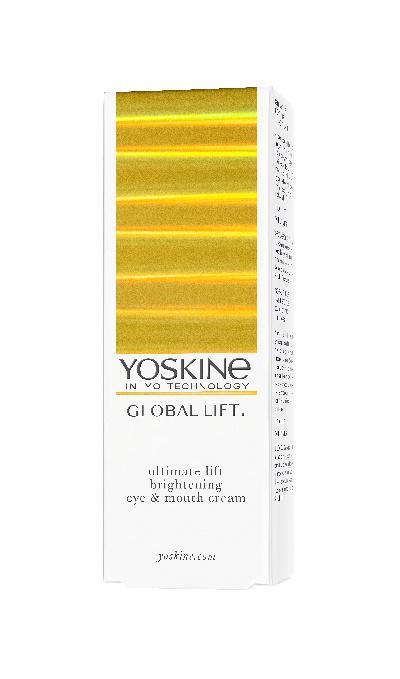 YOSKINE GLOBAL LIFT. LIFTINGUJĄCY KREM ROZŚWIETLAJĄCY NA OKOLICE OCZU I UST, 179,99 zł/15 ml