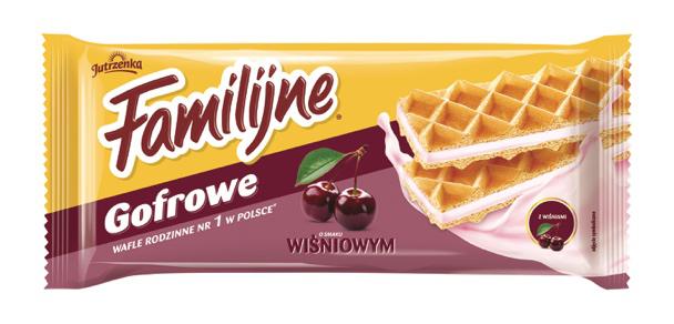 Nowość! Wspólne chwile z Familijne Gofrowe o smaku wiśniowym!