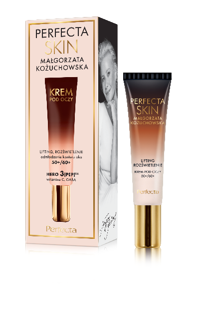 PERFECTA SKIN MAŁGORZATA KOŻUCHOWSKA Krem pod oczy 50+/60+, 34,99 zł/15 ml