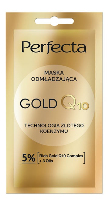 PERFECTA GOLD Q10 MASKA ODMŁADZAJĄCA