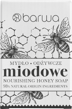 BARWA Odżywcze Mydło w Kostce MIODOWE