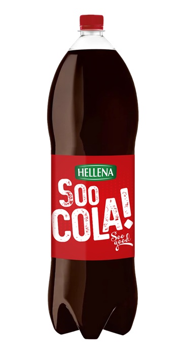Producent: Colian Sp. z o.o. Marka: Hellena Produkty: Soo Cola! Soo Good Pojemność i sugerowana cena det.: 2 l - cena ok. 5,99 zł