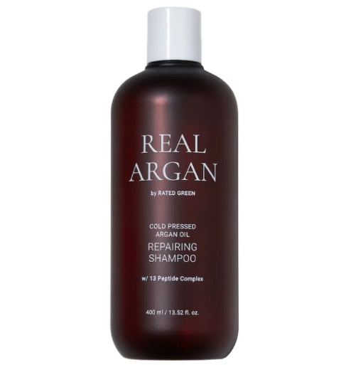 RATED GREEN REAL ARGAN Szampon odbudowujący do włosów suchych i zniszczonych