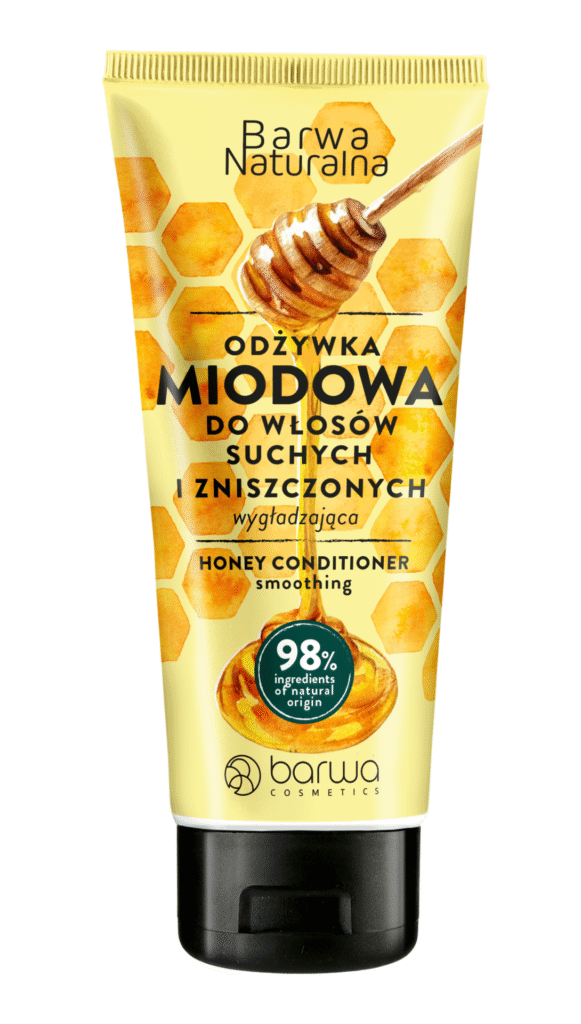 BARWA NATURALNA Odżywka Miodowa do włosów suchych i zniszczonych
