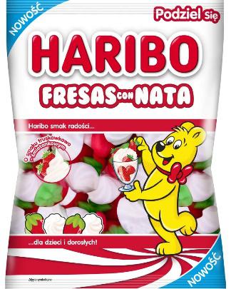HARIBO Fresas con Nata