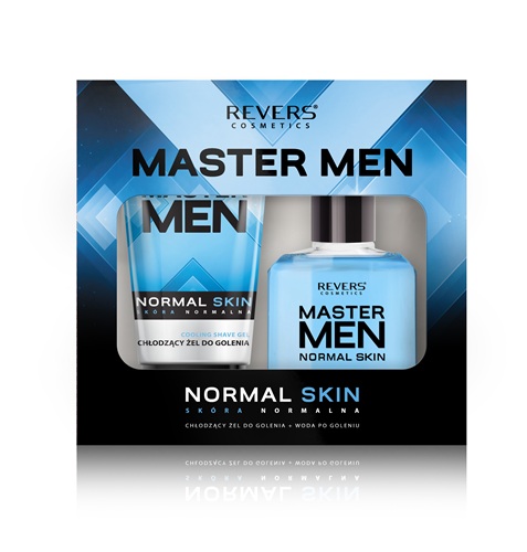 Master Men Normal Skin – chłodzący żel do golenia + woda po goleniu