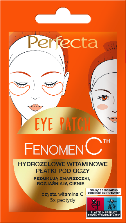 PERFECTA FENOMEN CTH Hydrożelowe witaminowe płatki pod oczy, 5,90 zł/1 para