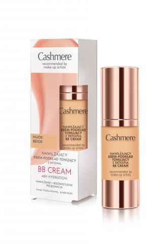 CASHMERE BB Nawilżający krem-podkład tonujący z ektoiną, 49,99 zł/30 ml