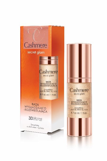 CASHMERE SECRET GLAM Baza wygładzająco-rozświetlająca, 44,99 zł/30 ml