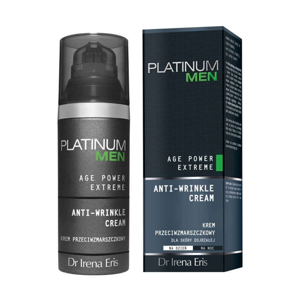 DR IRENA ERIS Platinum Men Age Power Extreme Krem Przeciwzmarszczkowy dla skóry dojrzałej