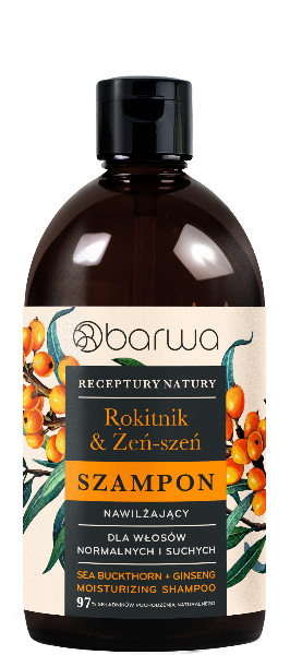 RECEPTURY NATURY Szampon ROKITNIK + ŻEŃ-SZEŃ