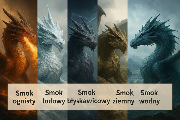 Quiz: Którym smokiem jesteś? Odkryj swój żywioł! 🐉