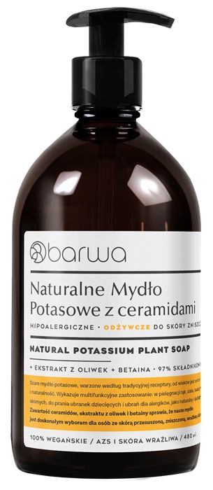 Naturalne Szare Mydło Potasowe Odżywcze