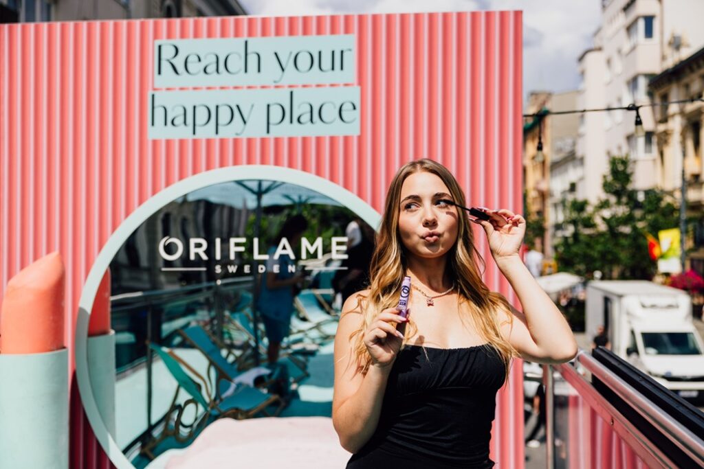 Oriflame wyruszyło w Polskę z mobilną strefą piękna