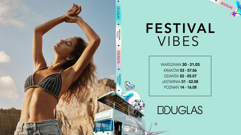 Douglas Beauty Express w Galerii Forum Gdańsk podczas Open’er Festival