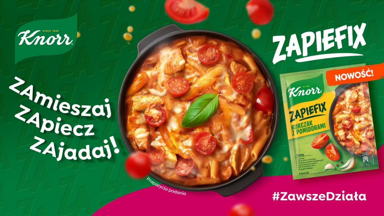 Knorr Zapiefix – zamieszaj, zapiecz, zajadaj!